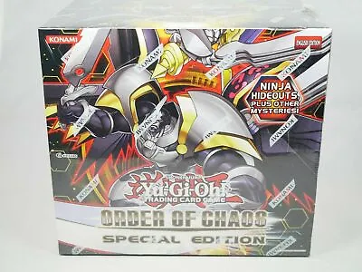 $224.99 • Buy Yugioh Order Of Chaos Special Edition SE Box Factory Sealed Case