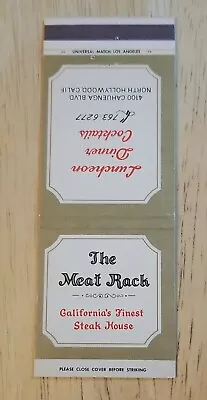 Matchbook The Meat Rack Cahuenga Blvd North Hollywood California Restaurant Bar • $19.99