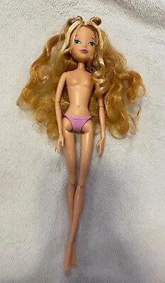Winx Club 2012 Jakks Flora 12  Fairy Basic Nude Naked Doll TLC Refurbish Project • $12