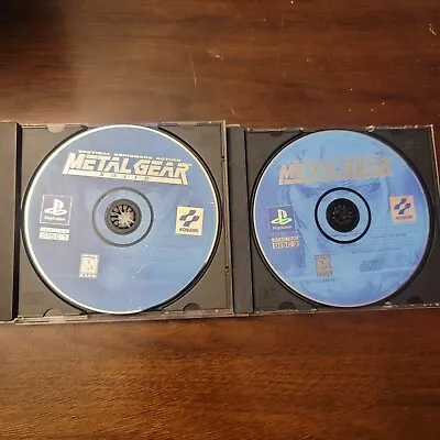 Metal Gear Solid (Sony PlayStation PS1) Discs Only - Tested - Authentic • $25.19