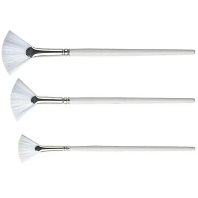 Pro Arte - Artists Polar White Nylon Brushes - FAN BRUSH - Series 33 • £4.99