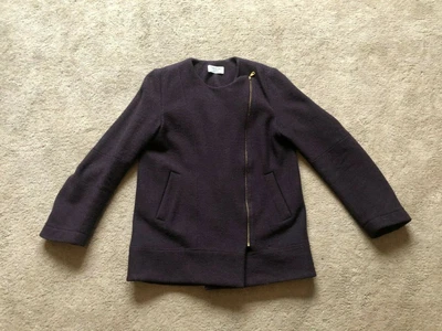 £69.99 • Buy ** TOAST ** Boiled Wool Jacket ** Zip ** Mulberry ** UK 10 ** 