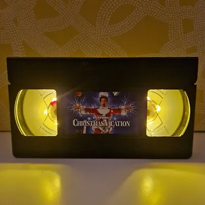 National Lampoon's Christmas Vacation LED VHS Tape Lamp Xmas Gift Retro Light  • £9.99