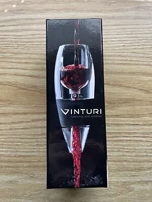 Vinturi Essential Red Wine Aerator Smooth No Drip Stand Decanter #4190 • $20