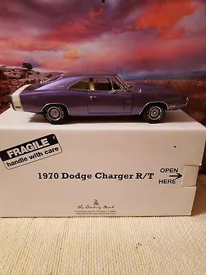 1/24 Scale 1970 Dodge Charger R/T. Diecast Danbuty Mint Model In Plum Crazy. • $154.50