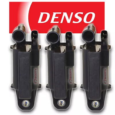 Fits Lexus GS300 Toyota Supra L6 Set Of 3 Central Ignition Coils Denso 673-1203 • $323.44