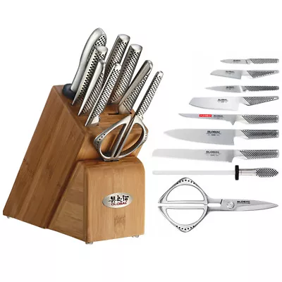 100% Genuine! GLOBAL Takashi 10 Piece Knife Block Set! RRP $1459.00! • $699