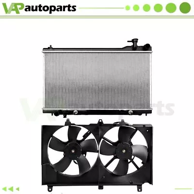 Engine Radiator And Cooling Fan Kit For 2003 2004 2005 2006 2007 Infiniti G35 • $136.88