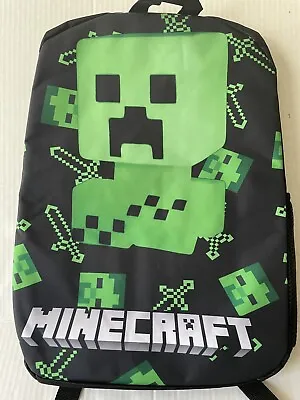 Minecraft Creeper 17  Backpack Green And Black New Missing Tags • $14.95