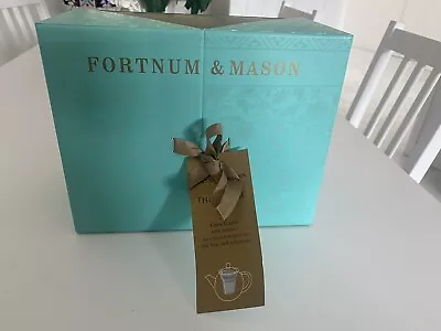£14.50 • Buy Fortnum And Mason The Classic 2 Cup Glass Teapot With Infuser