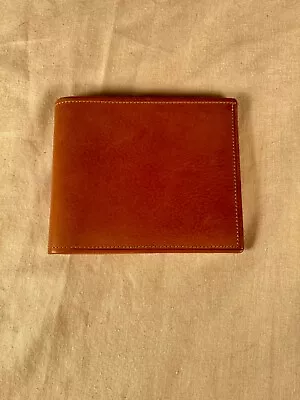 Older Coach Men’s Brown Leather Bi-fold Wallet - Marked EC50 Inside  • $14.91