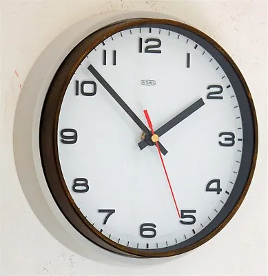 Vintage 22cm Metamec Wall Clock - White Retro Mid Century 1970s Kitchen Clock • £59.99