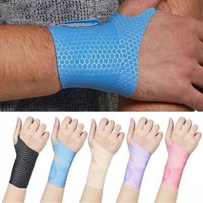 Wrist Splint Wrist Brace Carpal Tunnel Wrist Support New Wrist Wrap  Women Men • $16.13