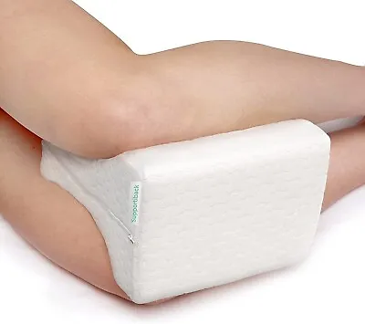 PREMIUM Knee Pillow For Side Sleepers - Hypoallergenic Leg Pillow For Sleeping • £10.99