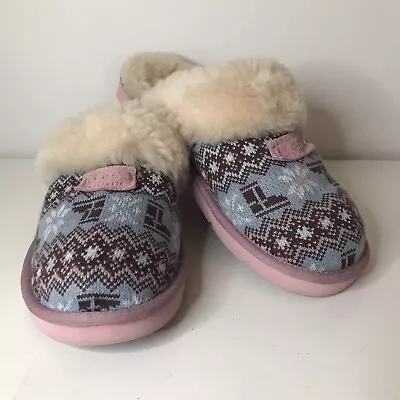 UGG Cozy Nordic Knit Slipper Slide Women's US 11 NWOB • $100