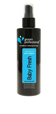 £10.99 • Buy GROOM PROFESSIONAL Baby Fresh Pet Dogs Cologne Spray Powder Scent 200 Ml *New*