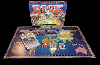 1998 Risk Board Game By Parker Brothers Complete In Very Good Cond  • $29.95