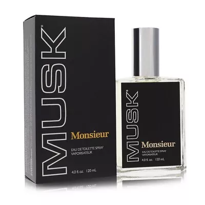 Monsieur Musk Eau De Toilette 4.0 Oz / 120 Ml Spray For Men  • $45.99