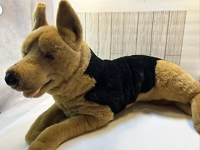 E &J Prima CLASSIC STUFFED GERMAN SHEPHERD DOG PLUSH Realistic • $151