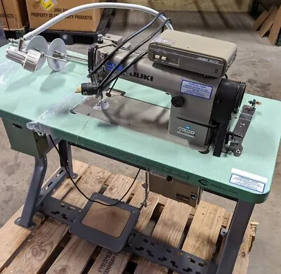 Juki DDL-555-5 Sewing Machine With Table And Work Light. Good Working Industrial • $450