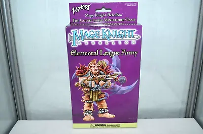 Mage Knight Rebellion Elemental League Army *Sealed* 2000 WizKids Free Shipping • $40