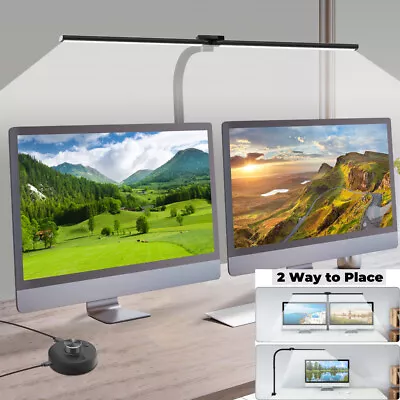 144 Led Desk Lamp Led Dimmable Daylight Lamp Clampable With Desktop Controller  • £37.99