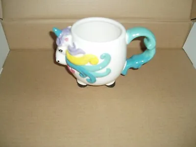 Novelty Mugs 3D Shaped Hand Painted Ceramic COW Animal Shaped 3D Mug/Cup. • £4.99