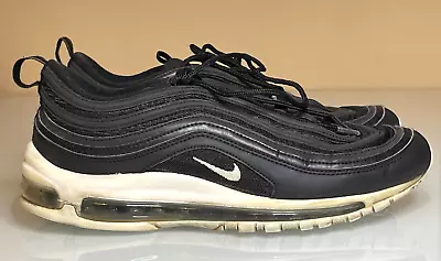 Nike Air Max 97 Shoes Men's Sneakers Size 10 Black 921826-001 • $34.99