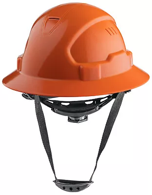 $19.99 • Buy Hard Hat Construction OSHA Approved Vented Full Brim Safety Helmet Hard Hats