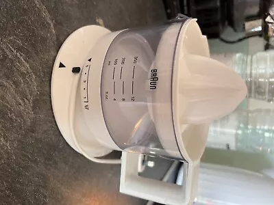 £10 • Buy Braun Cj3000 350ml, 20W Electric Citrus Press - White