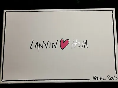 Lanvin For H&M Shoulder Evening Bag Clutch New With Tag Limited Edition Boxed • £69.99