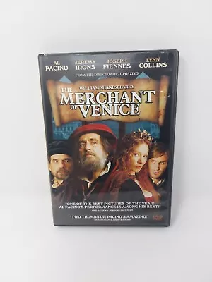 William Shakespeare's The Merchant Of Venice  DVD 2005 Al Pacino • $6.99