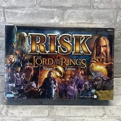 2003 Risk The Lord Of The Rings Trilogy Edition Board Game Nos Factory Sealed • $89.99