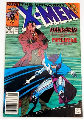 Uncanny X-men #256 (1989) / Vf+/ Mark Jeweler's Newsstand 1st Psylocke Costume • $249.87