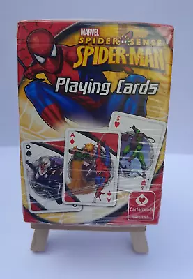 MARVEL SPIDER-MAN SPIDER SENSE PLAYING CARDS By CARTA MUNDI BRAND NEW & SEALED • £9.95