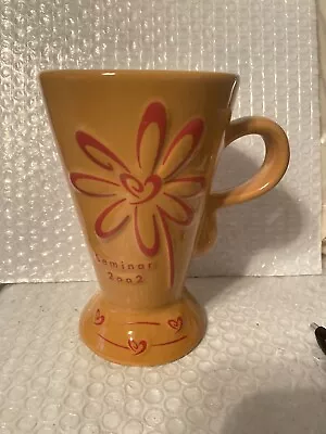 Mary Kay Gold And Red  Seminar 2002 Mug Coffee Cup • $7