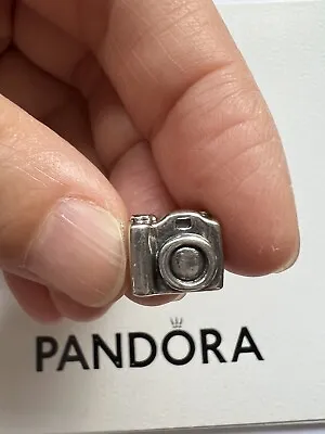 $23.50 • Buy Authentic Pandora Camera Photography Charm Sterling Silver Bead 790961- Retired