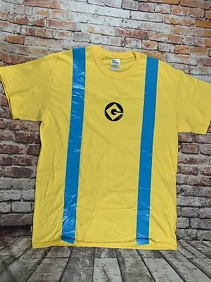 Despicable Me Minion T Shirt Yellow Mens L Large Gildan • $12.99