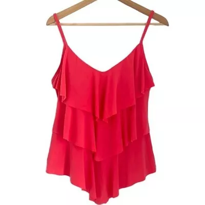 Magicsuit Tankini Top Size 6 Pink Excellent Condition • $13.96