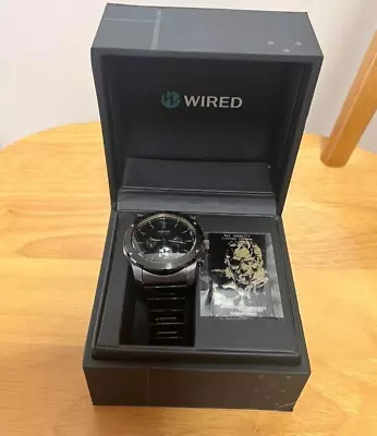 WIRED X Metal Gear Sollid V Ground Zeroes Collaboration Watch Limited Model Used • $548