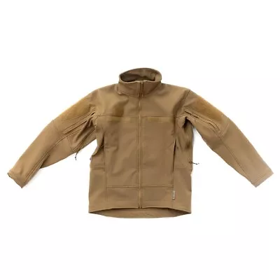 Wild Things Fleece Lined Hybrid Combat Soft Shell Jacket Coyote 60161 MENS L EOD • $150