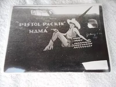 B-24 Liberator With   Pistol Packin' Mama   Nose Art. • $6.15