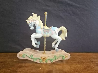 $9.99 • Buy Carousel Horse Figurine Rocking  Carnival Vintage Merry-go-round  Collectible 