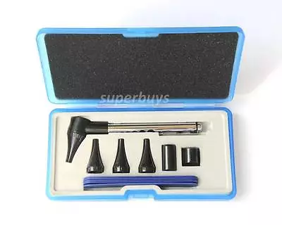 Professional Otoscope Kit Pen Shape Earcare Diagnostic Medical Ear Nose Tool Set • $42.95