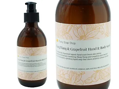 Ylang Ylang & Grapefruit Hand & Body Wash Glass Bottle Of 250ml • £9.10