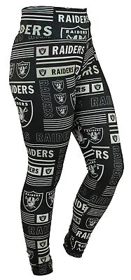 Zubaz NFL Oakland Raiders Women's Team Column Leggings • $29.99