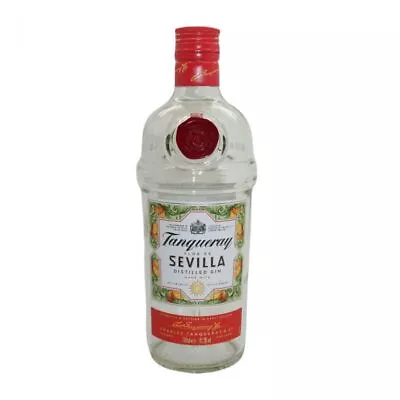 Empty Tanqueray Flor De Sevilla Gin Glass Bottle 700ml With Screw Top Lid For... • £9.95