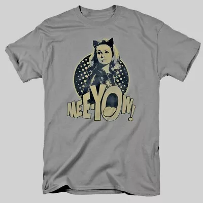 Batman 66 TV Show Catwoman  Meow   Mens Unisex T-Shirt -Available In Sm To 3x • $21.99