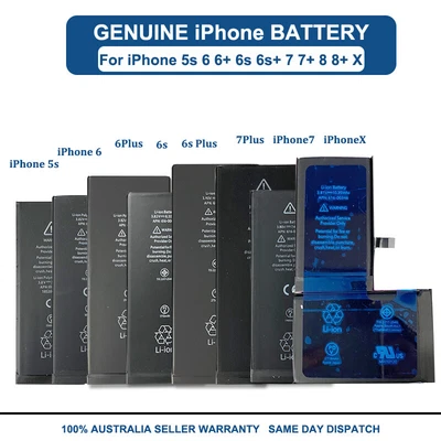 $14.89 • Buy Li-ion Replacement Battery For IPhone 5s 6 6s Plus 7 8 Plus X XS Free Adhesive