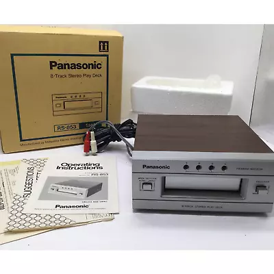 Vintage Panasonic 8 Track Player RS853 • $125